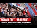 "WARMIA OLE!" - fragment dopingu Warmii Grajewo na meczu z Olimpią Zambrów (29.05.2019 r.)